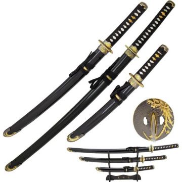 Snake Eye Warrior Samurai Sword Set